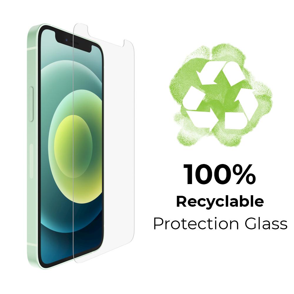 Protection d'écran en verre trempé 2D/3D 100 % recyclable