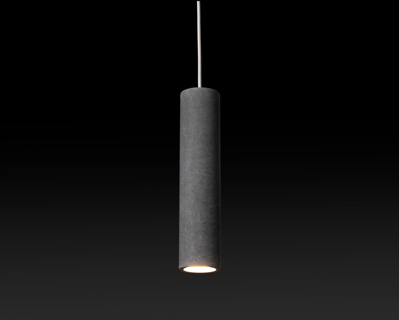 GRAY Concrete Pendant Light W+W