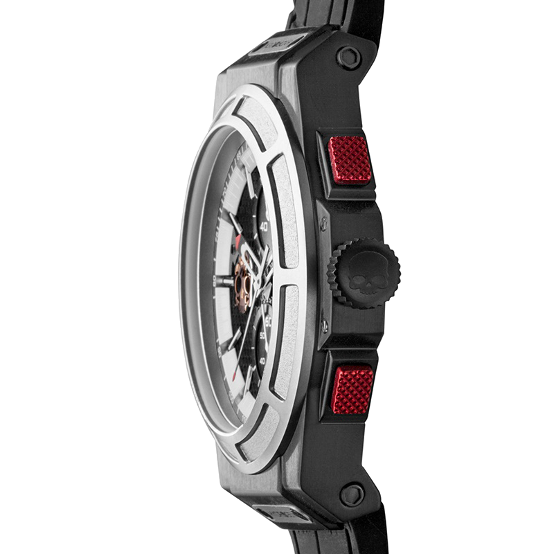 Otto Chrono Silber Matt Schwarz