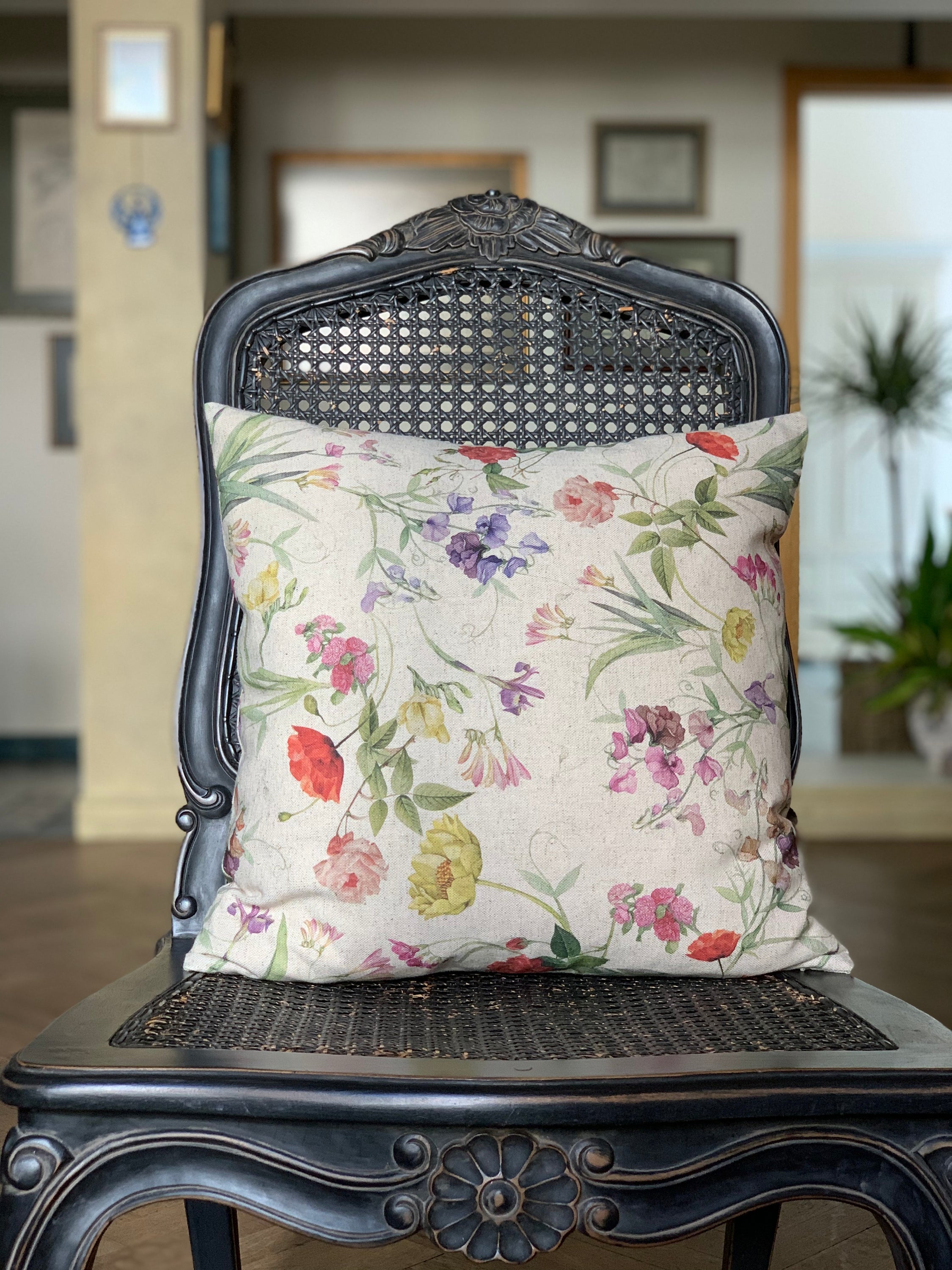 Pillowcase  45x45cm, 85% cotton, 15% linen | Blossom