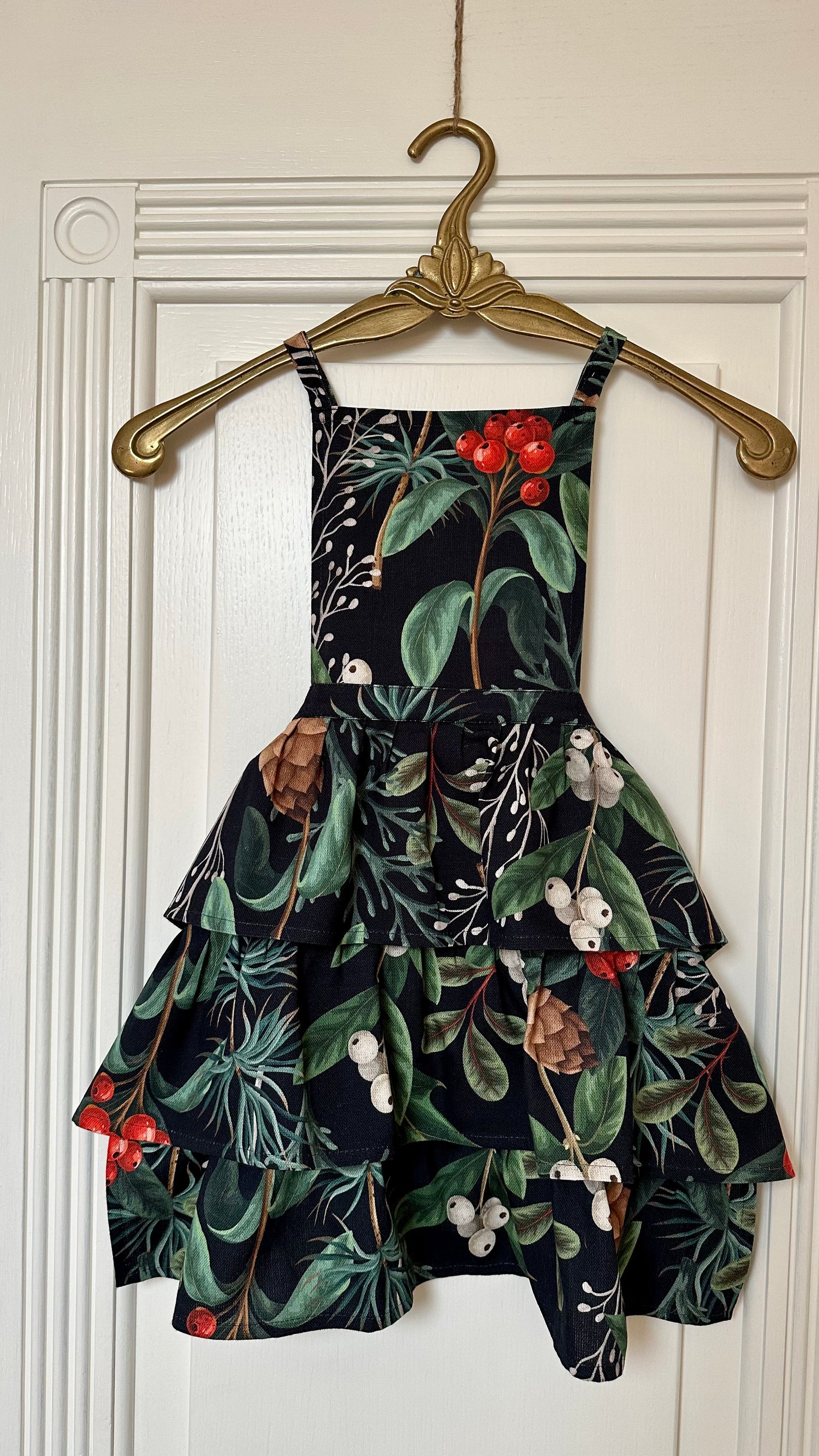 Christmas Kids Apron, Printed | Christmas Forest