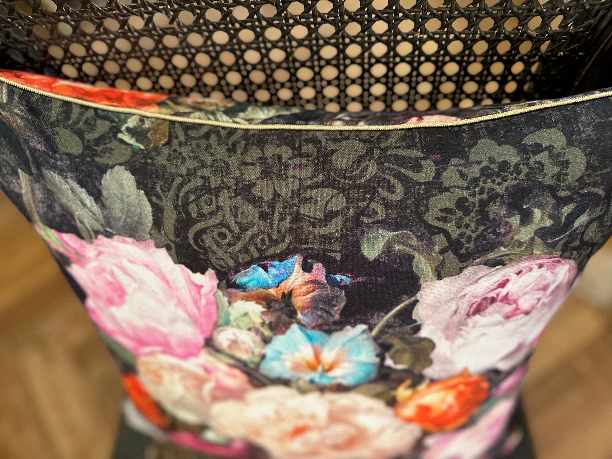 Pillowcase  45x45cm, 100% cotton | Francine Black