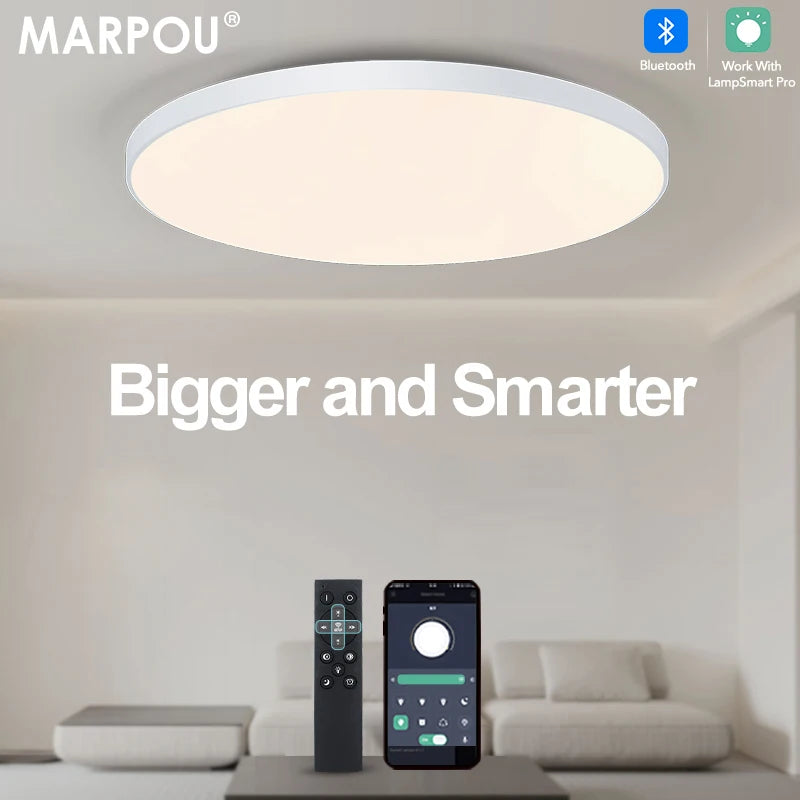 MARPOU Big Size Smart ceiling lamp led lamp for bedroom 80W ceiling