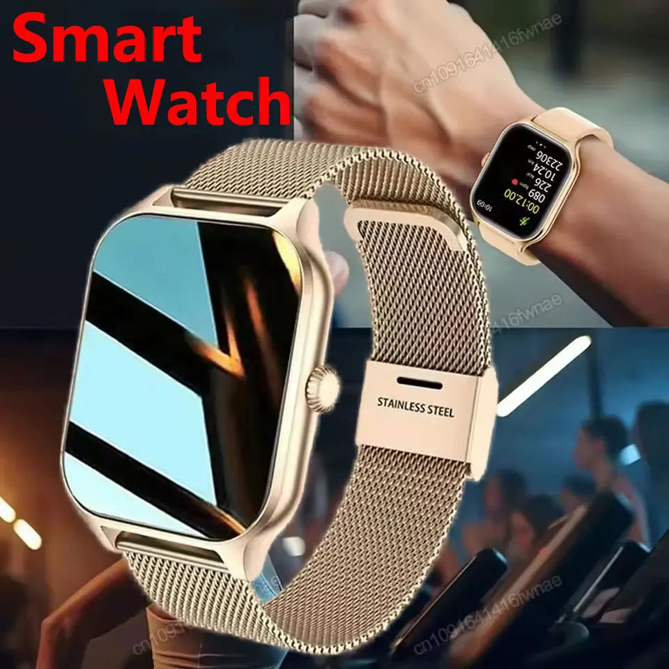 Smart Watch GTS Men Women 1.77 Full Touch Screen Sports Fitness Watch