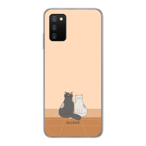 Catty Friends - Housse de protection pour Samsung Galaxy A03s