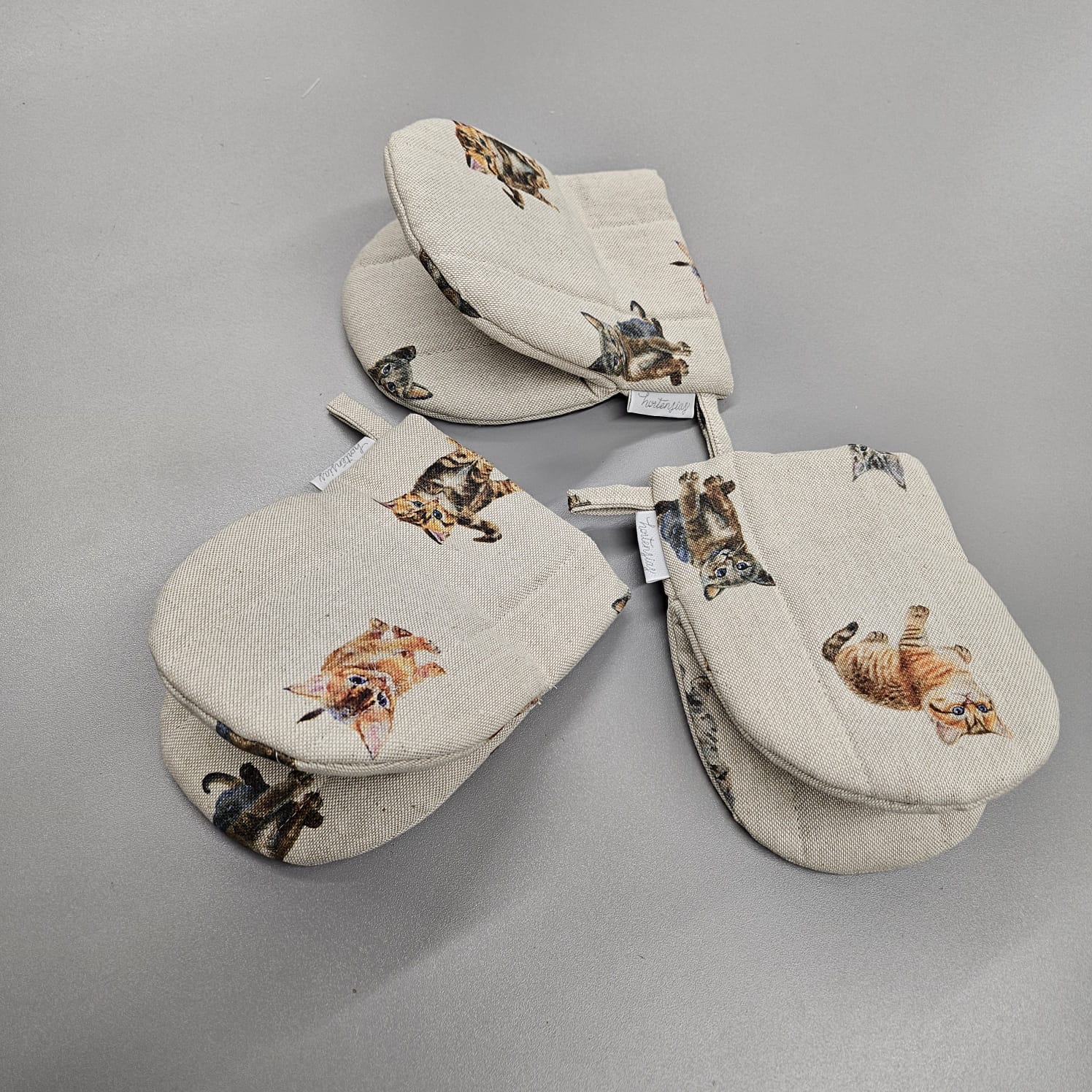 Ofenhandschuh (1) mit doppelter Wollfüllung | Miau