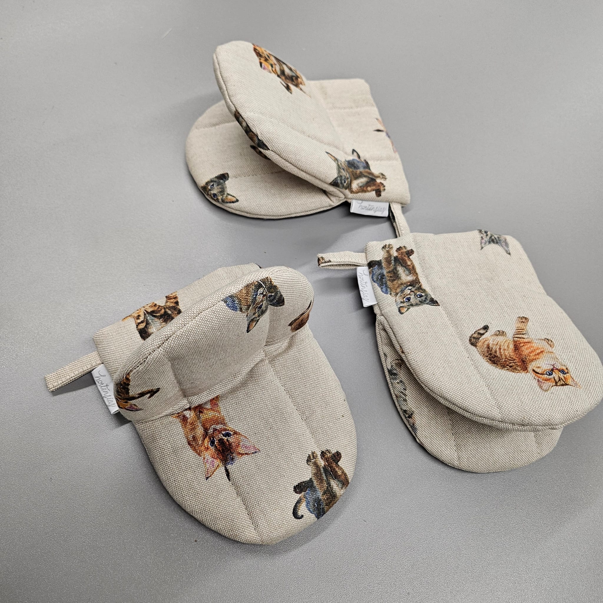 Ofenhandschuh (1) mit doppelter Wollfüllung | Miau