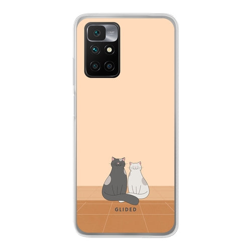 Catty Friends - Housse de protection pour Xiaomi Redmi 10