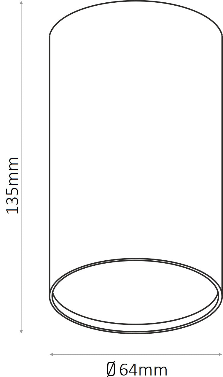 Small Spot GU10 white