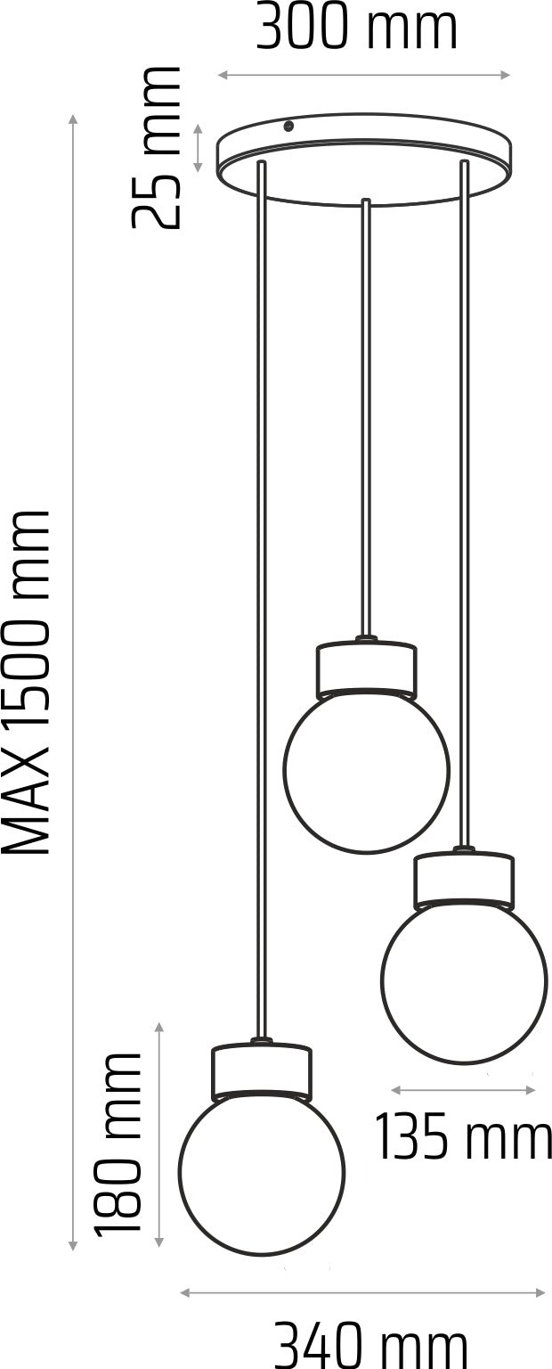 Barrel-Orb Ball 3p (plaphone) white