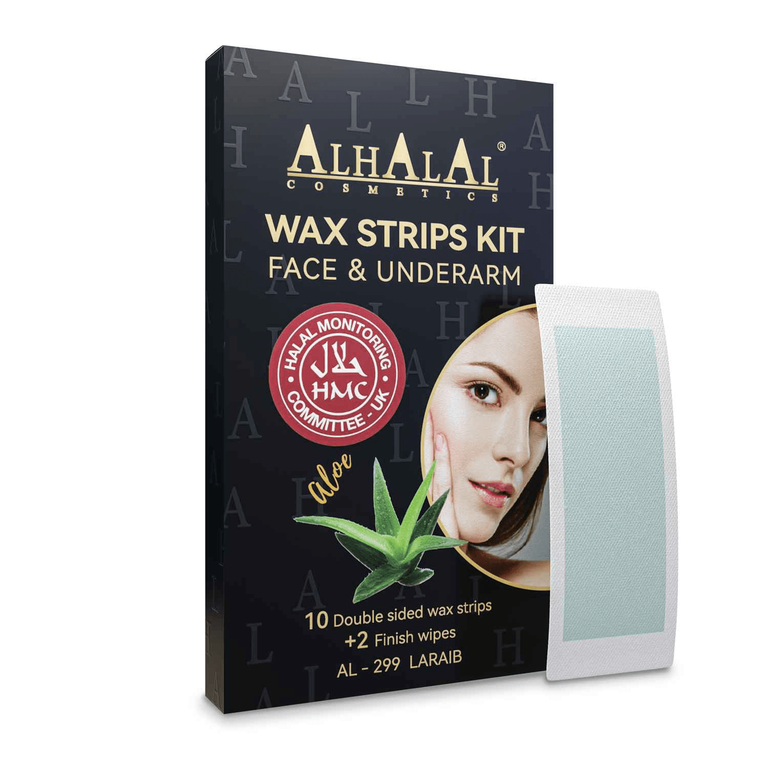 AL-299 LARAIB WAXSTRIP VOOR GEZICHT EN OKSEL