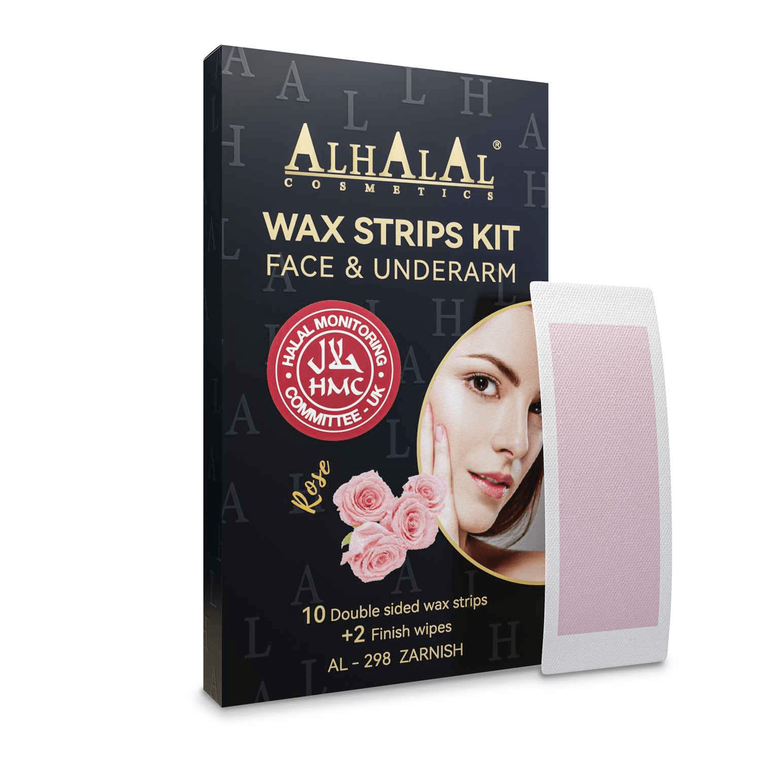 AL-298 ZARNISH WAXSTRIP POUR GEZICHT ET OKSELS