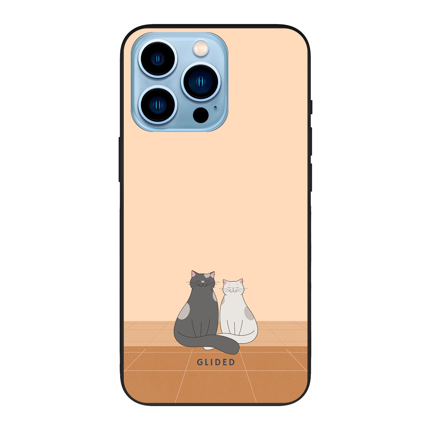 Catty Friends - Housse de protection pour iPhone 13 Pro Max