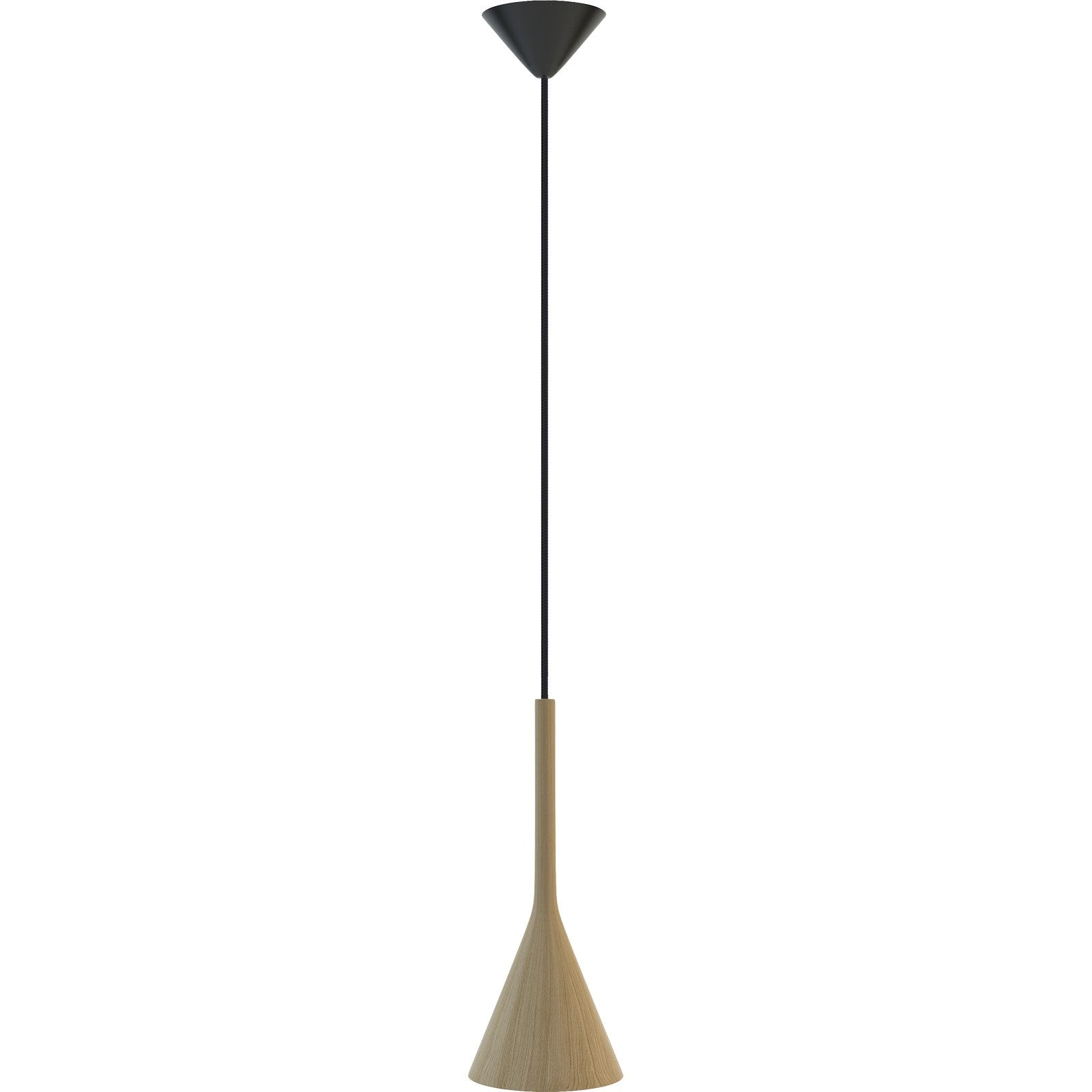 Lampe suspendue en chêne Zen 1