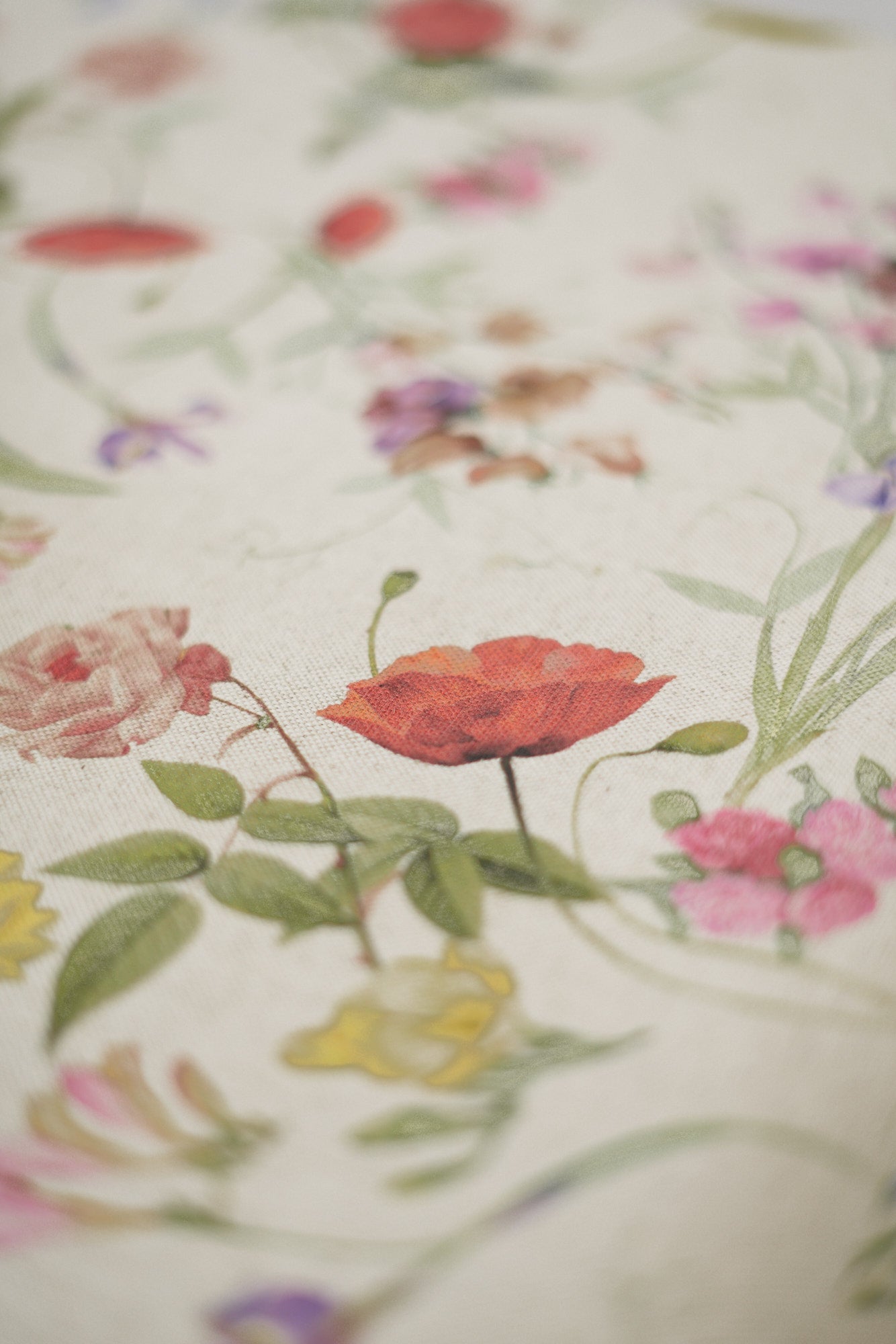 Tischläufer, verschiedene Größen, Baumwoll-Leinen-Mischung, bedruckt | Blossom