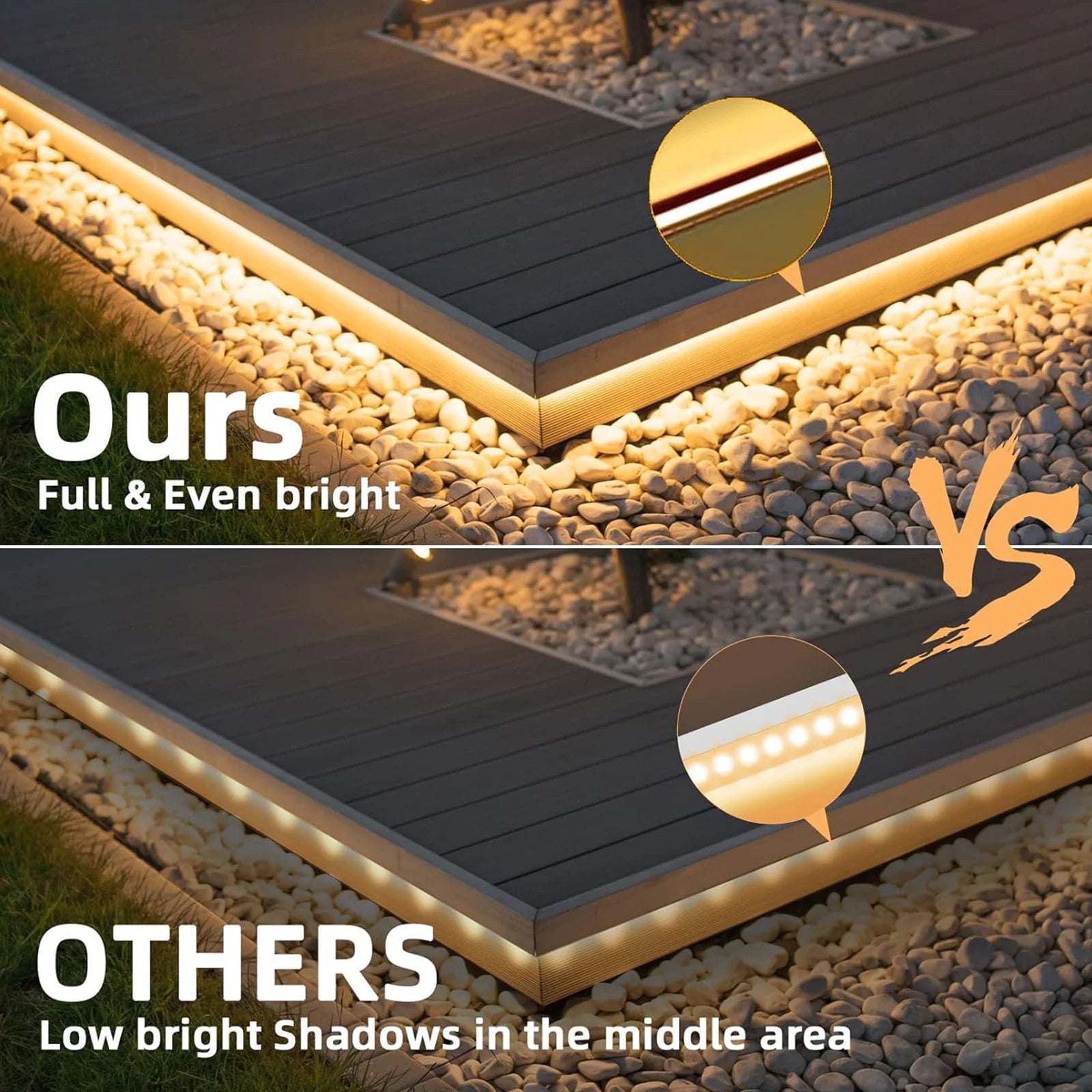 Neon LED Light Strip 5V USB Smart Gesture Sensor Dimmer Switch