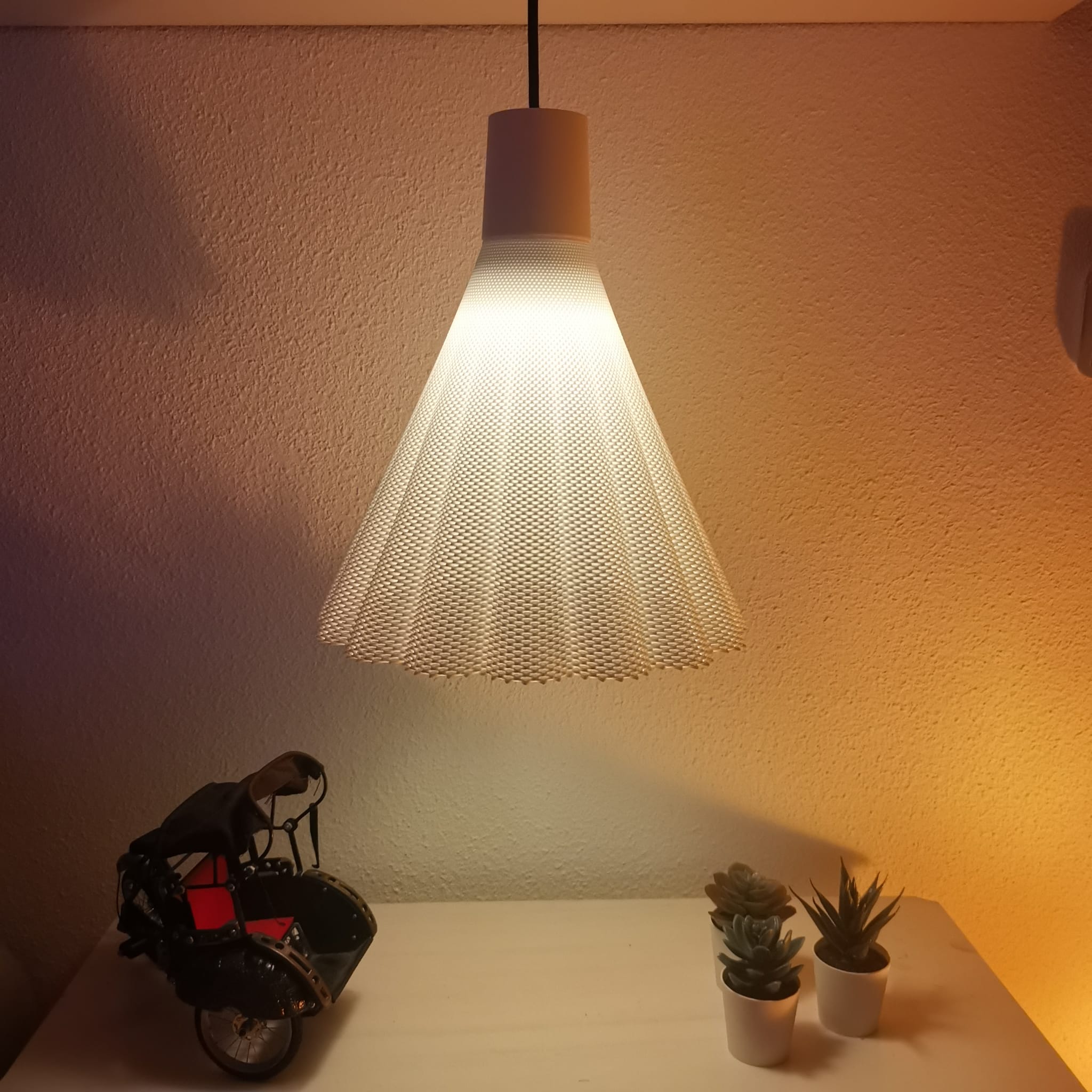 Aurora Shade Pendant Lamp