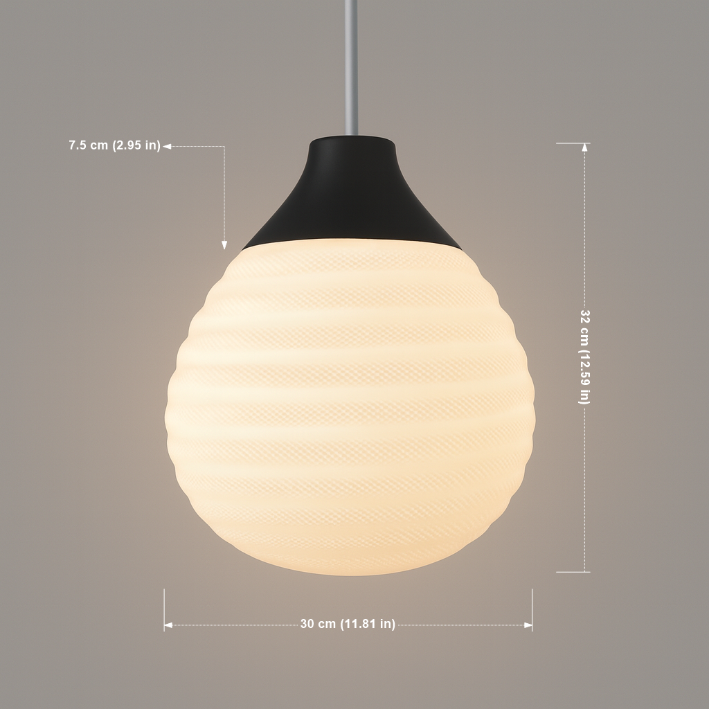 Aurora Twist Pendant Lamp