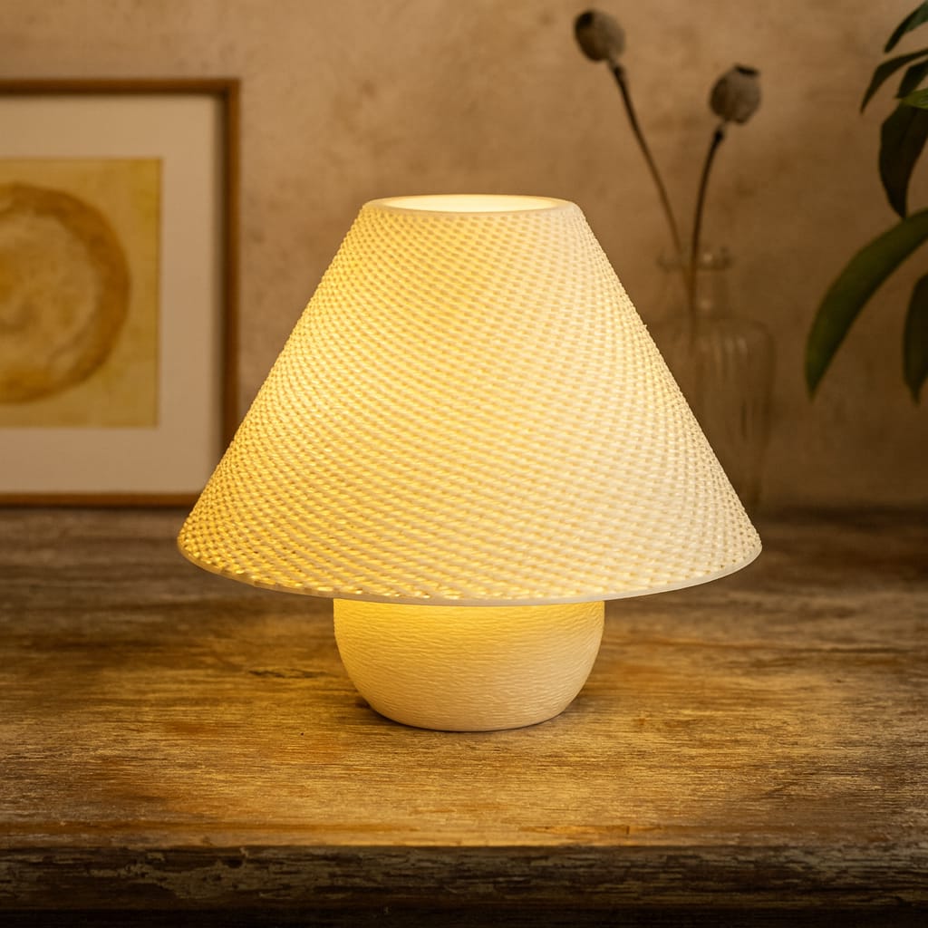 Aurora Weave Portable Table Lamp