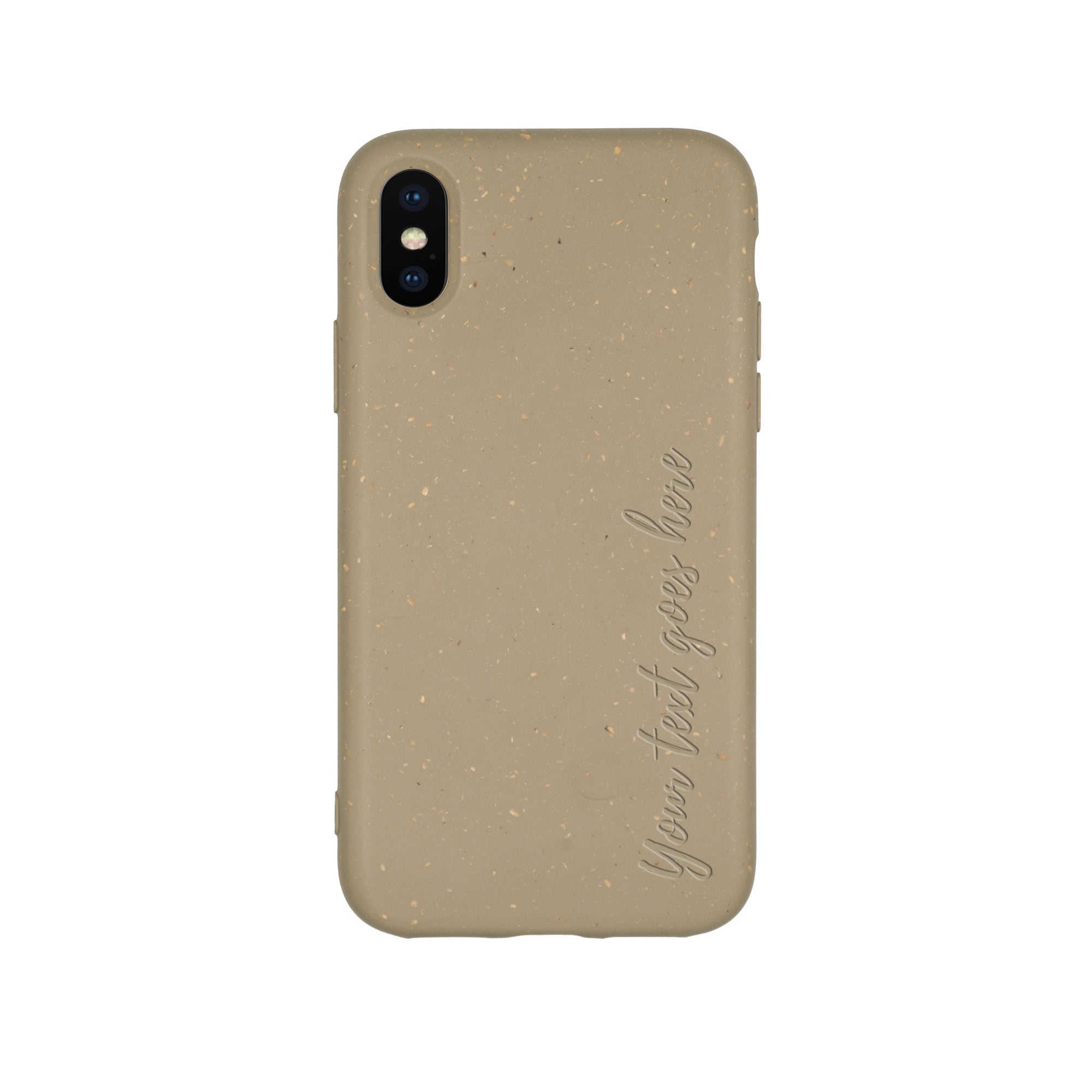 Biodegradable Personalized Phone Case - Olive Green