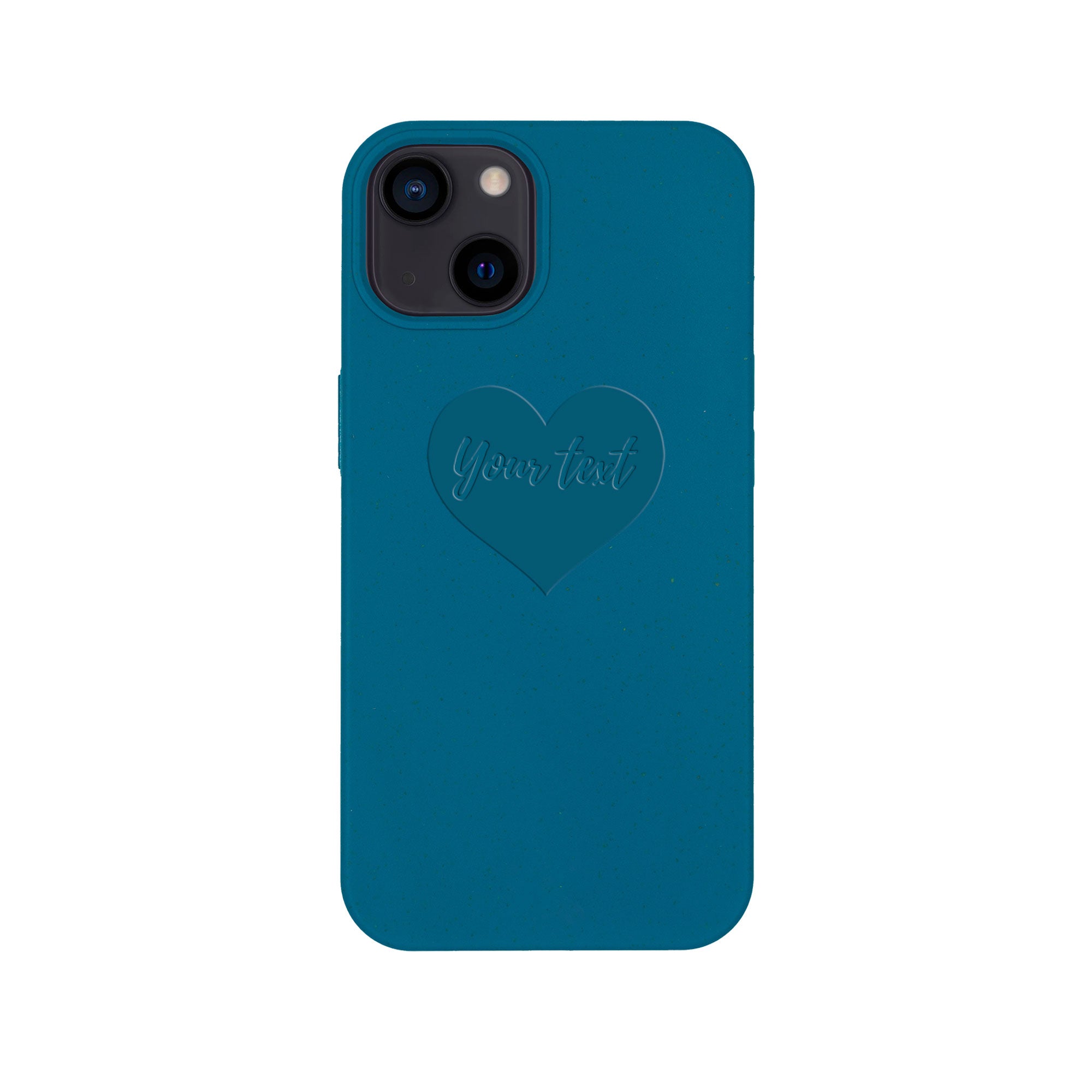Biodegradable Personalized Phone Case - Deep Sea Blue