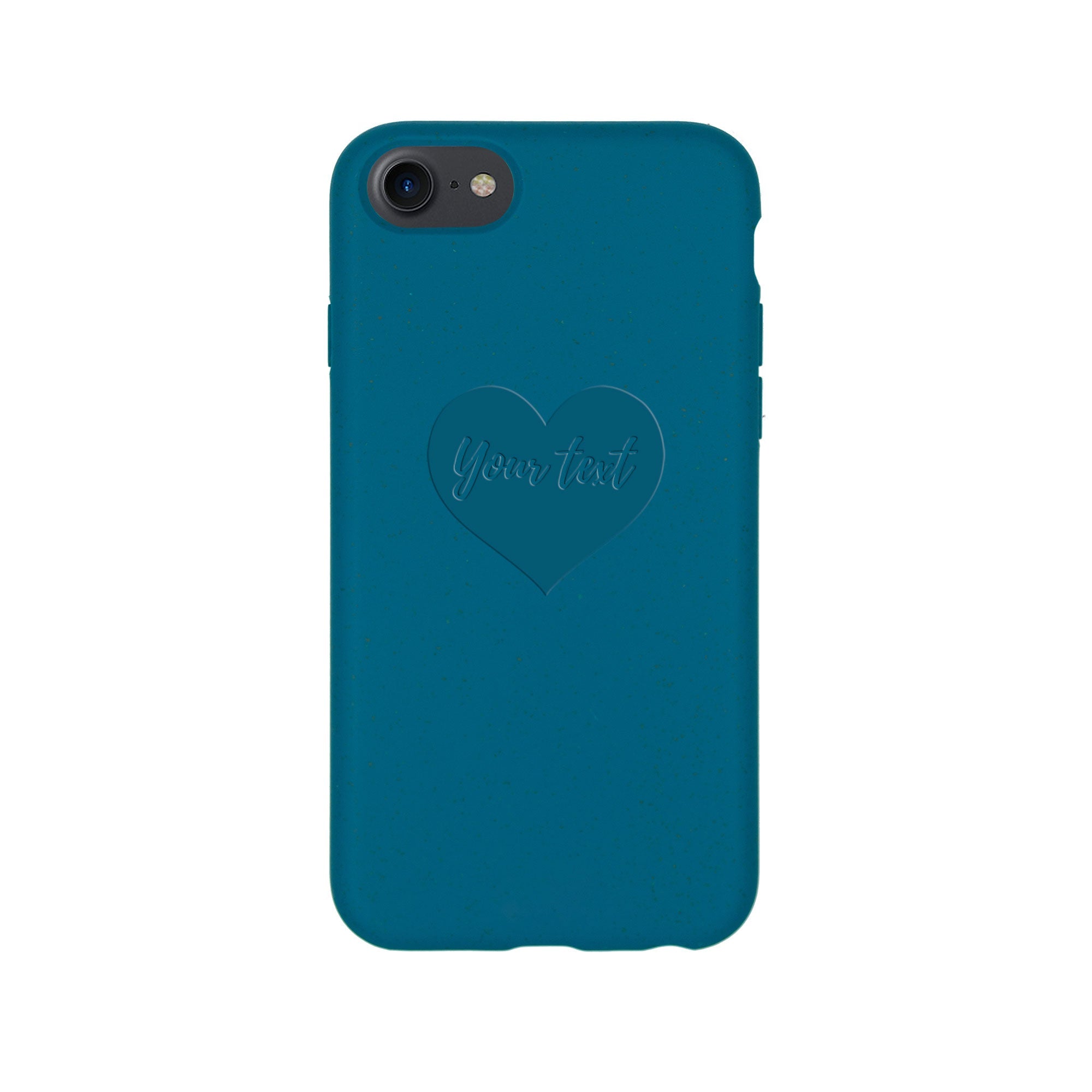 Biodegradable Personalized Phone Case - Deep Sea Blue