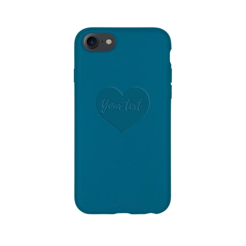 Biodegradable Personalized Phone Case - Deep Sea Blue