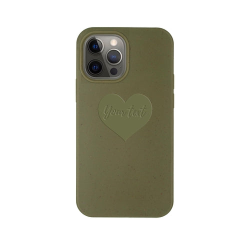 Biodegradable Personalized Phone Case - Olive Green