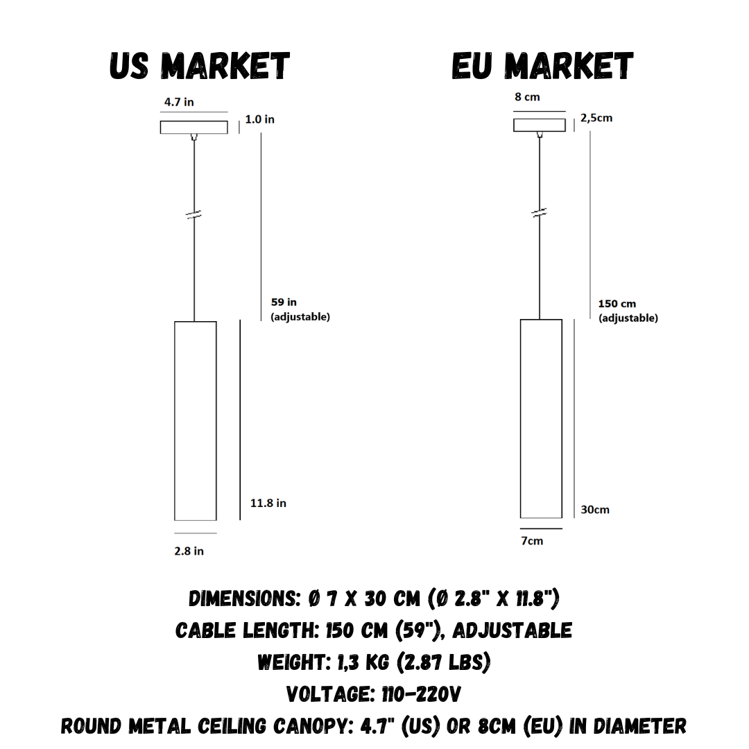 Dunkelgraue Beton-Pendelleuchte W+W