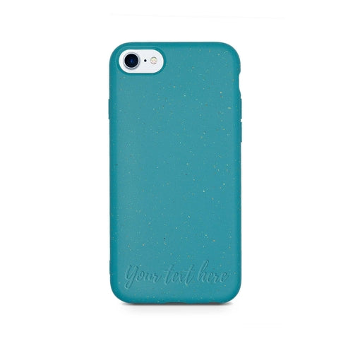 Biodegradable Personalized Phone Case - Ocean Blue
