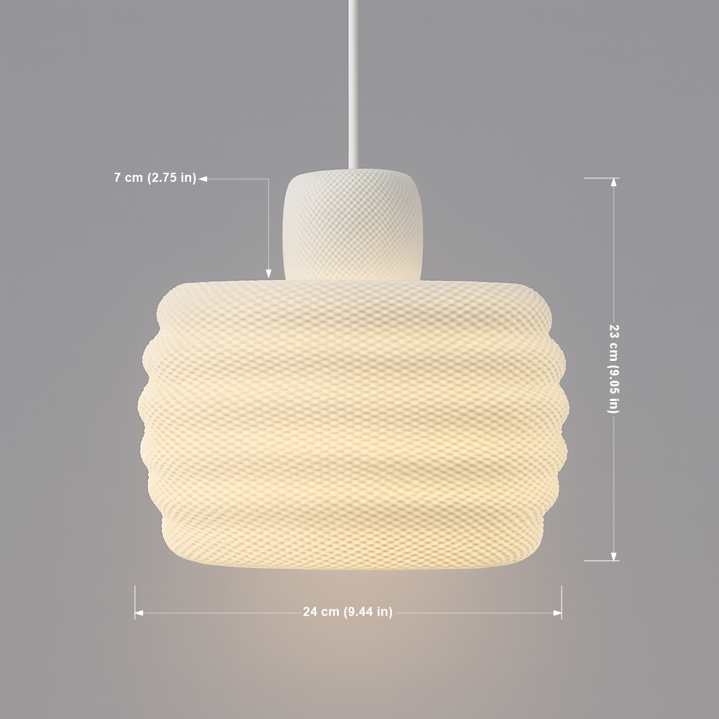 Dynasty Ripple Pendant Lamp