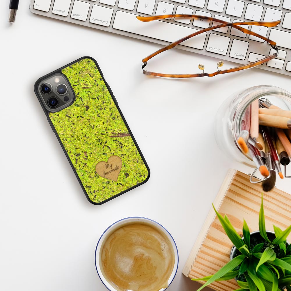 Forest Moss - Personalized phone case - Personalized gift