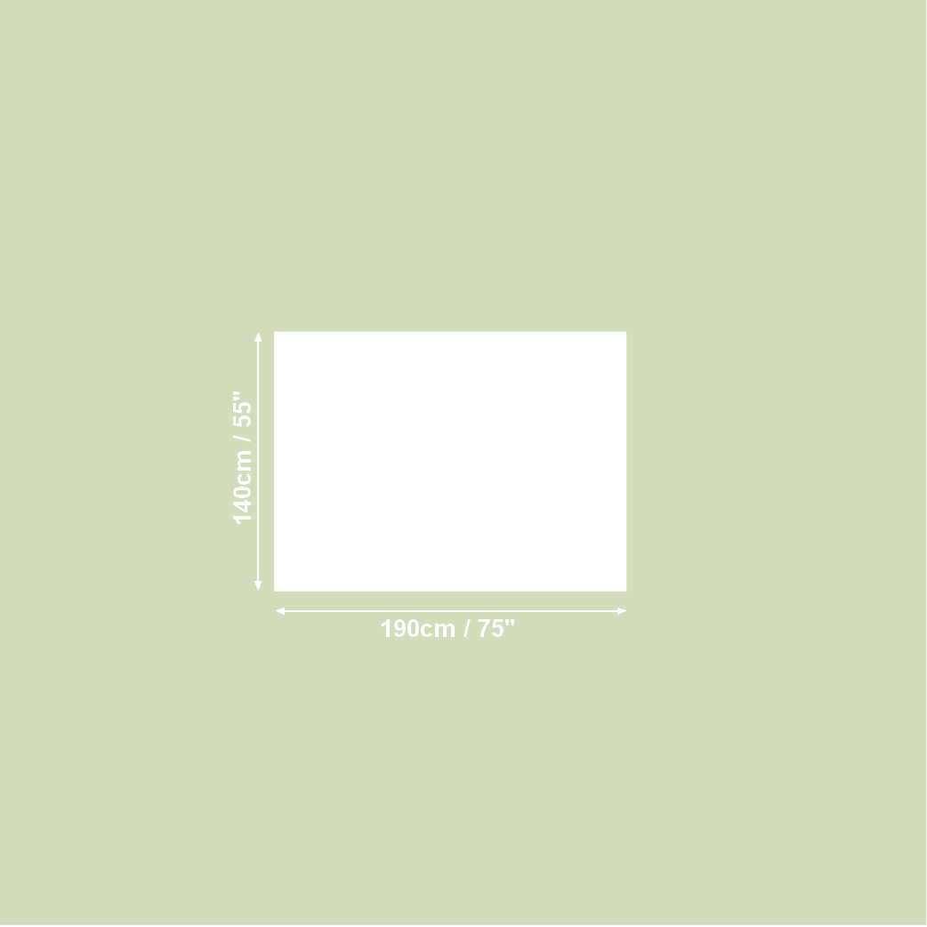 Rectangular Tablecloth, Linen-Cotton Mix, Printed | Aitana