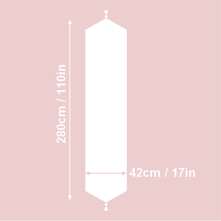 Chemin de table à pompons, jacquard chenille gris | Jungle