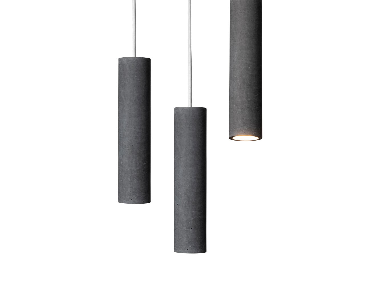 GRAY Concrete Pendant Light W+W