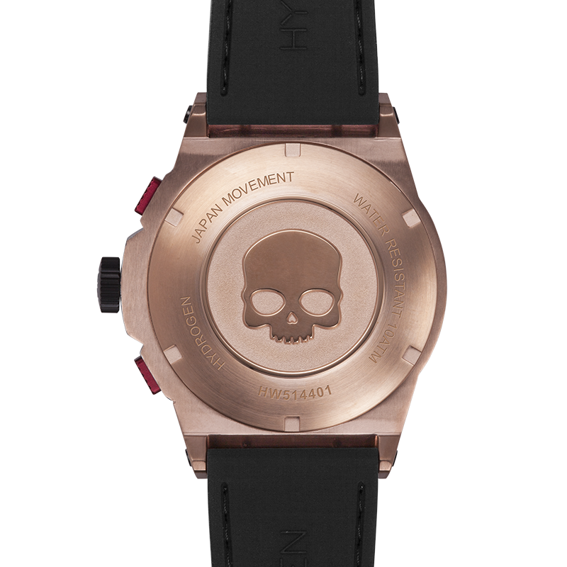 Otto Chrono Noir Or Rose