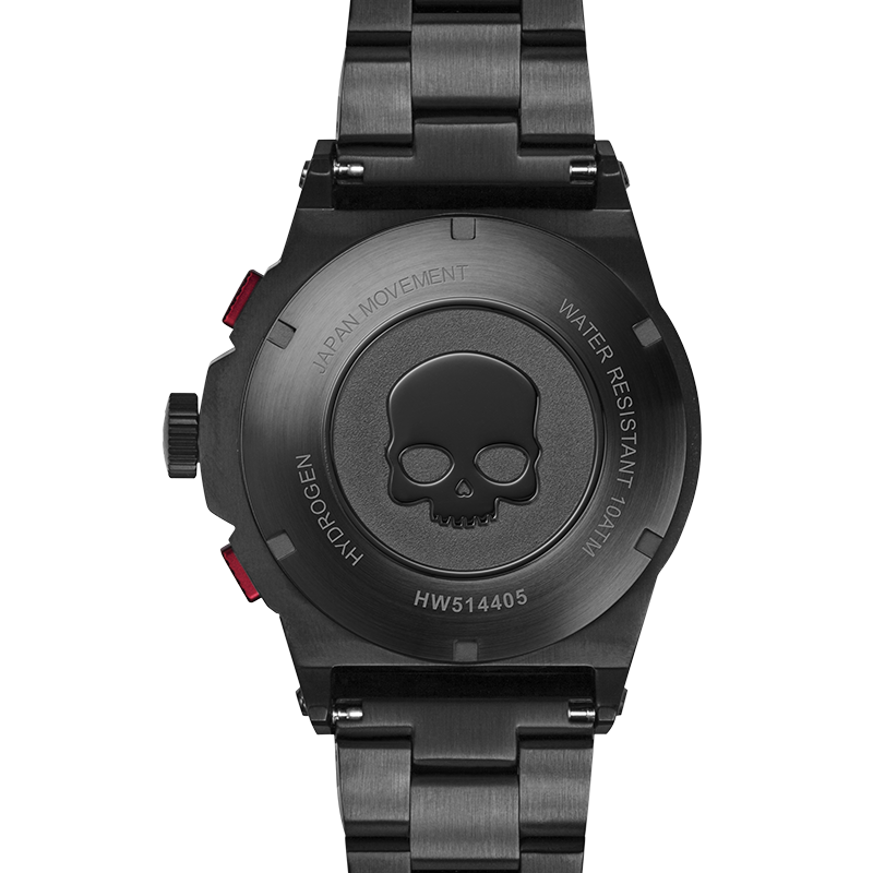 Bracelet Otto Chrono entièrement noir