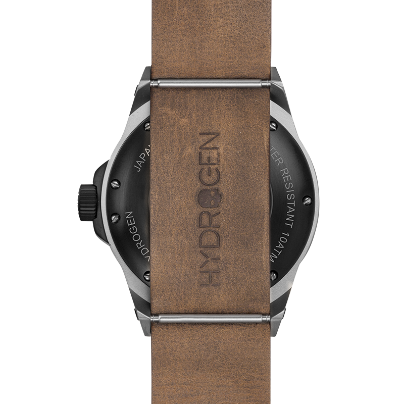 Otto Chrono Argent Noir Nato