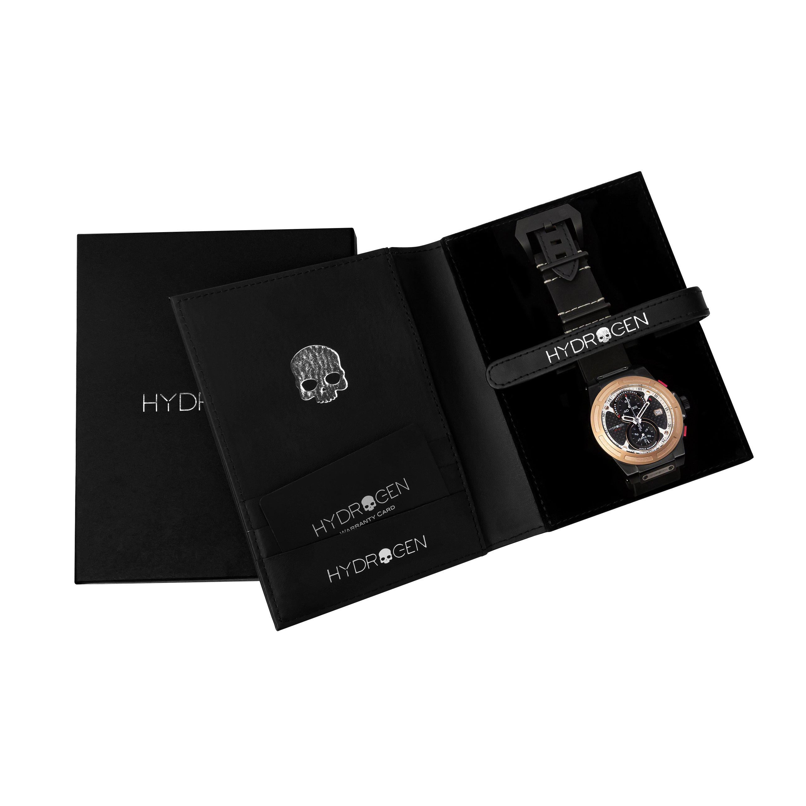 Otto Chrono Noir Or Rose Nato