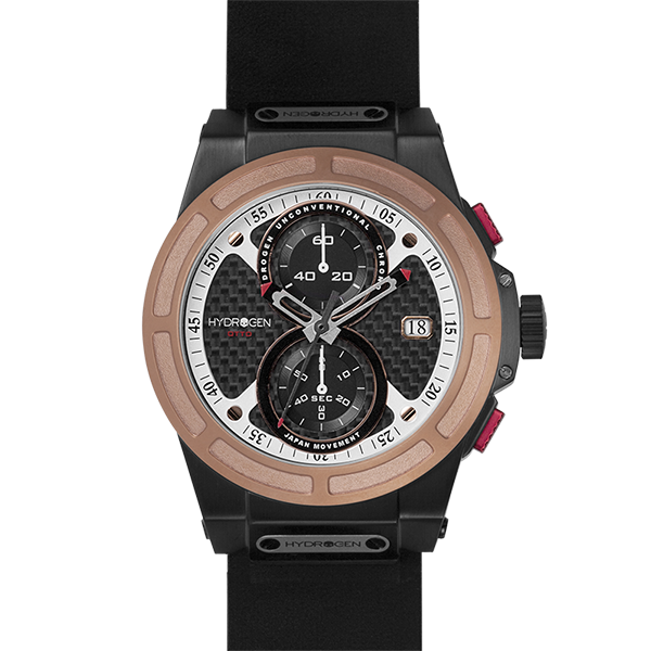 Otto Chrono Noir Or Rose Nato