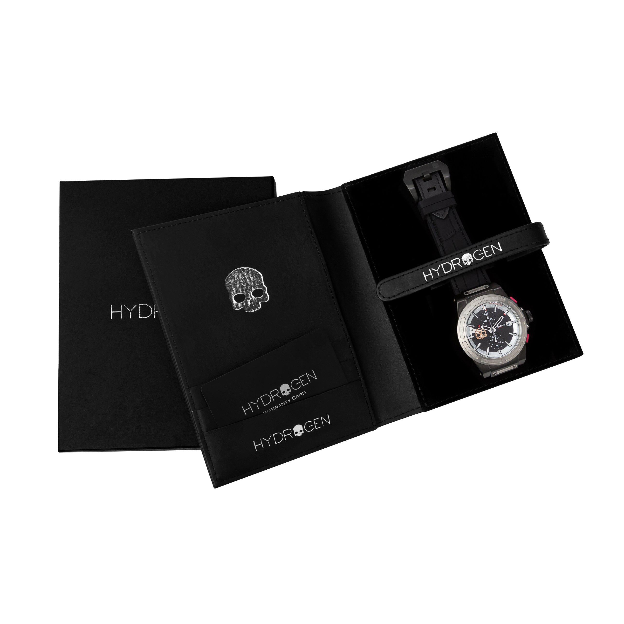 Otto Chrono Argent Noir Mat