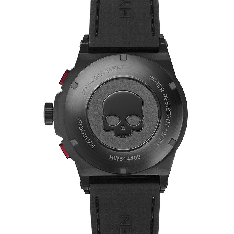 Otto Chrono Argent Noir Mat