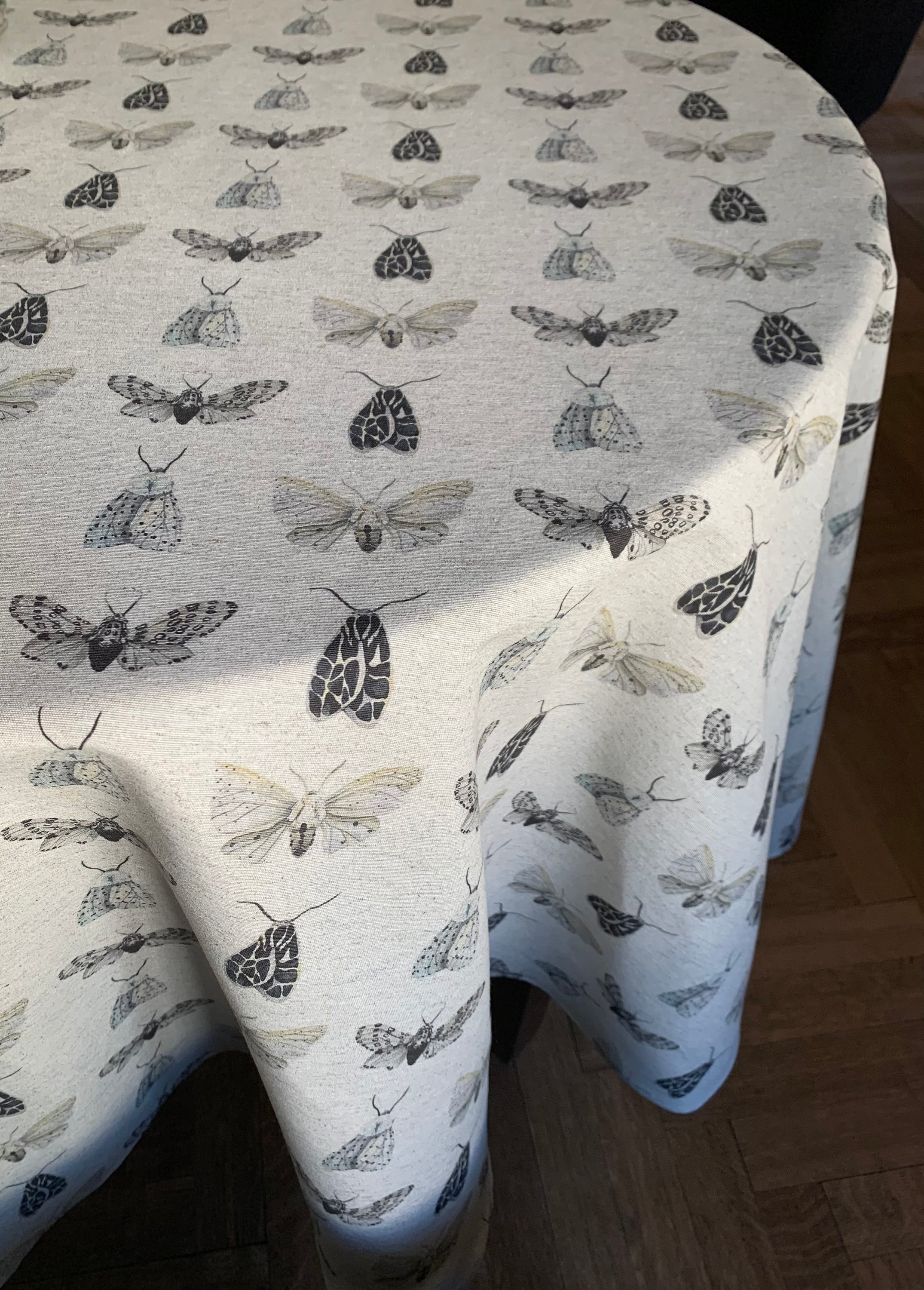 Nappe ronde en coton recyclé imprimé | Nord Wings