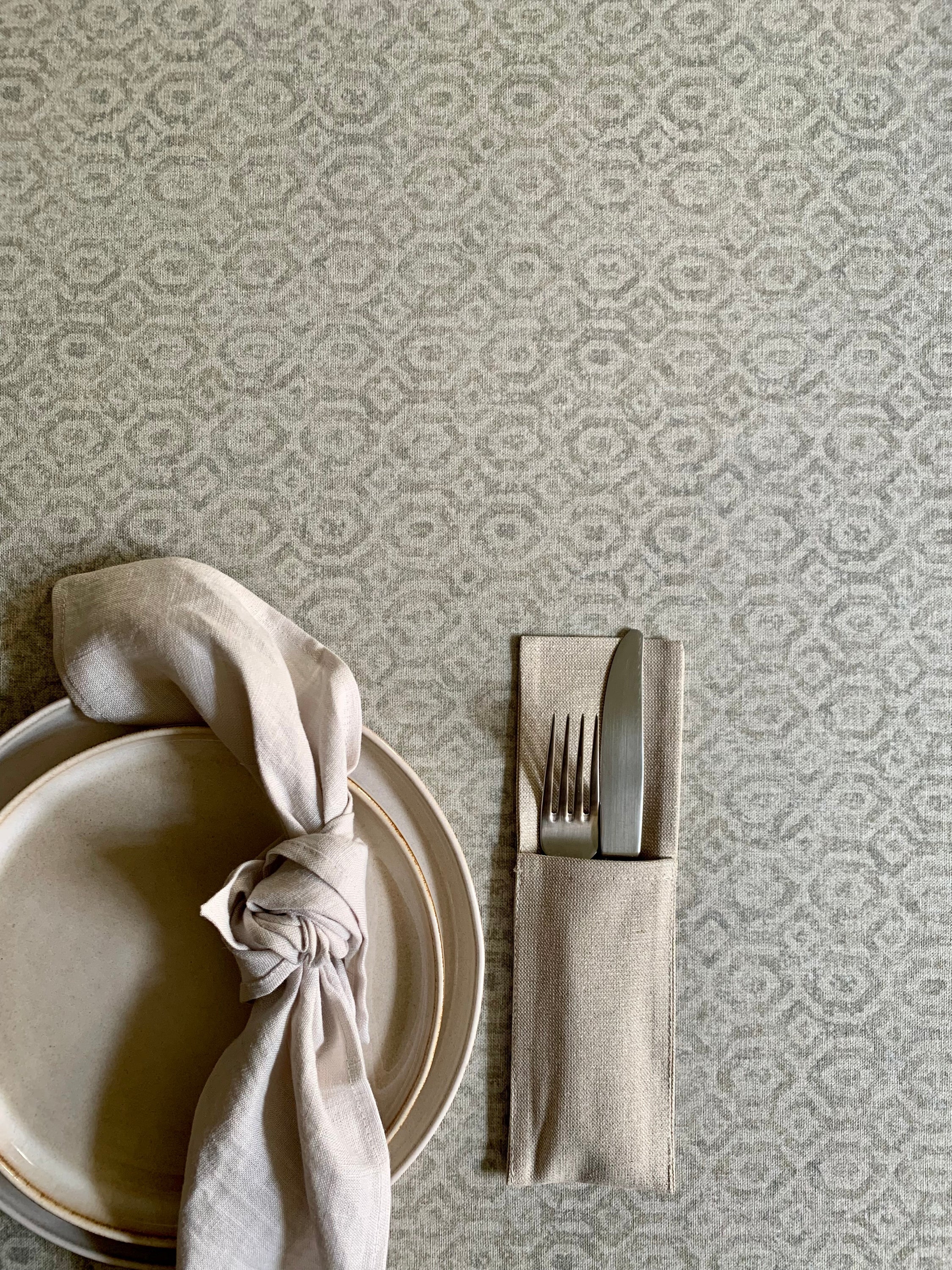 Set de table 30 x 43 cm, 100 % coton biologique, imprimé | Helga