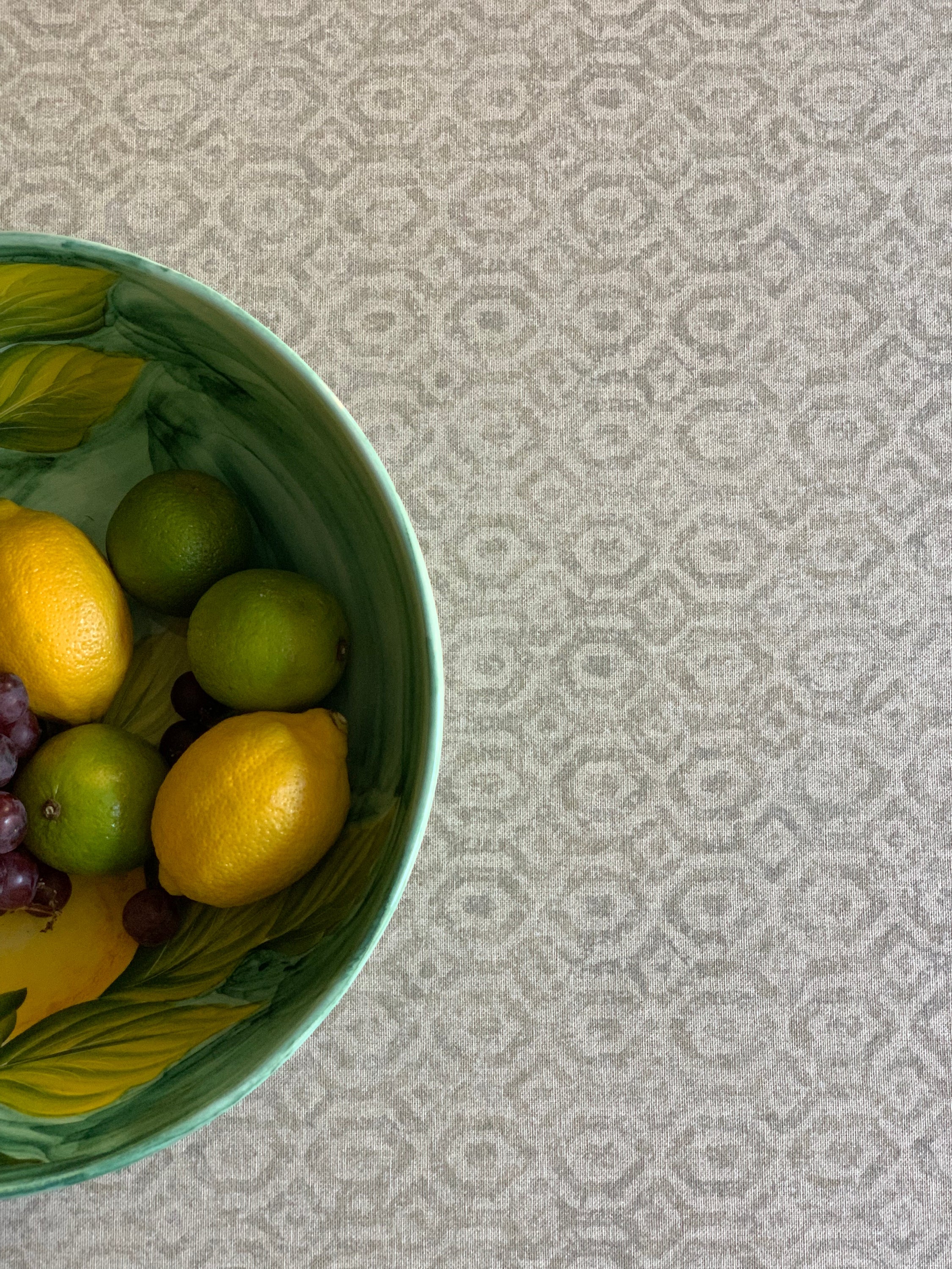 Nappe rectangulaire, 100 % coton biologique, imprimée | Helga