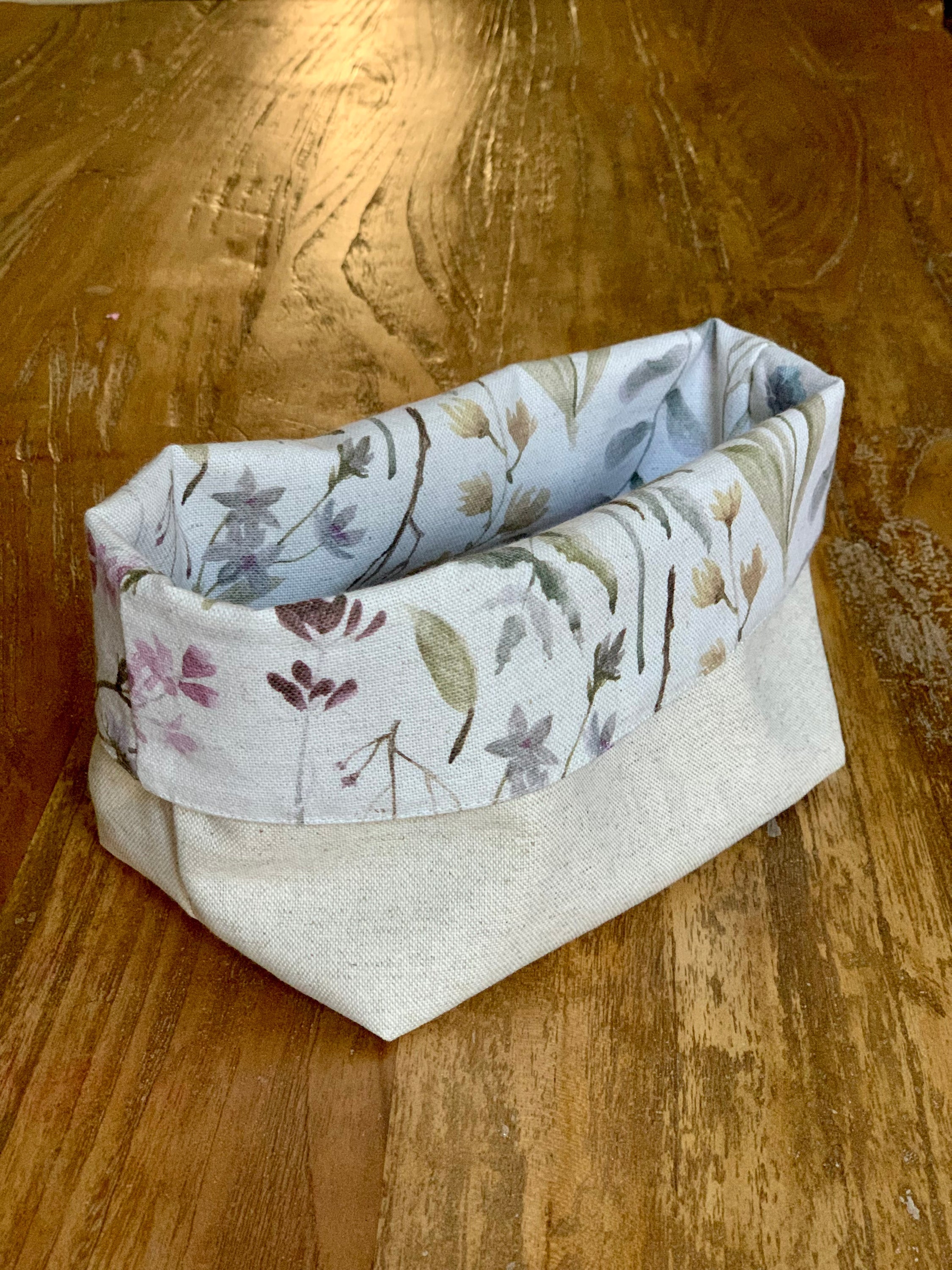 Napperon à pain h=20cm, mélange lin-coton, imprimé | Aitana