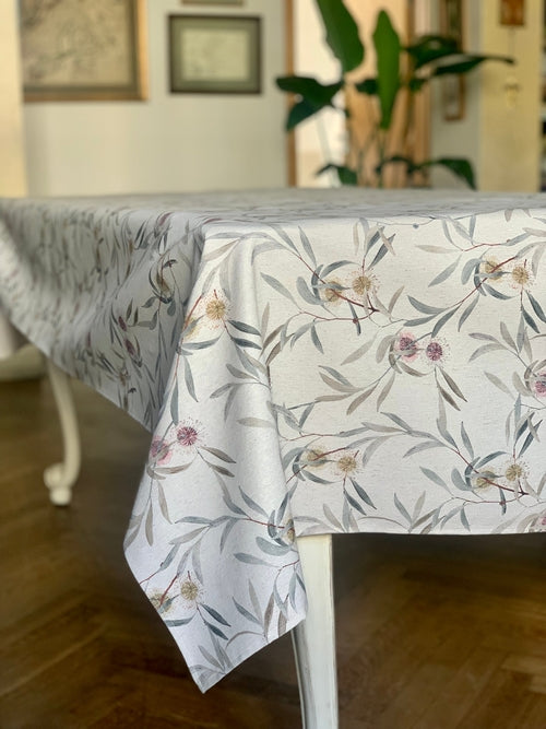 Nappe rectangulaire en coton recyclé imprimé | Pipo Fresno