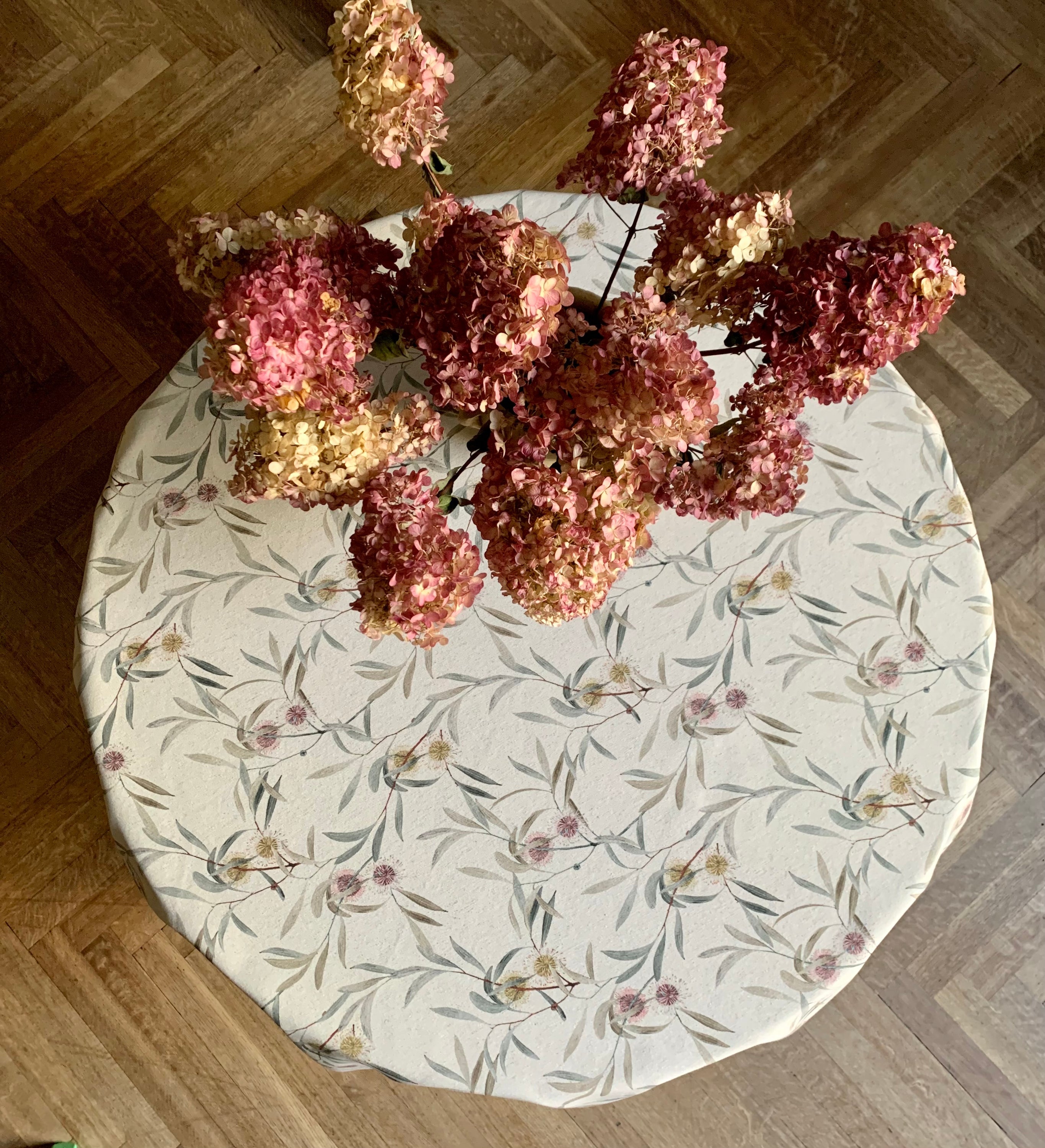 Round Tablecloth, Recycled Cotton, Printed | Pipo Fresno