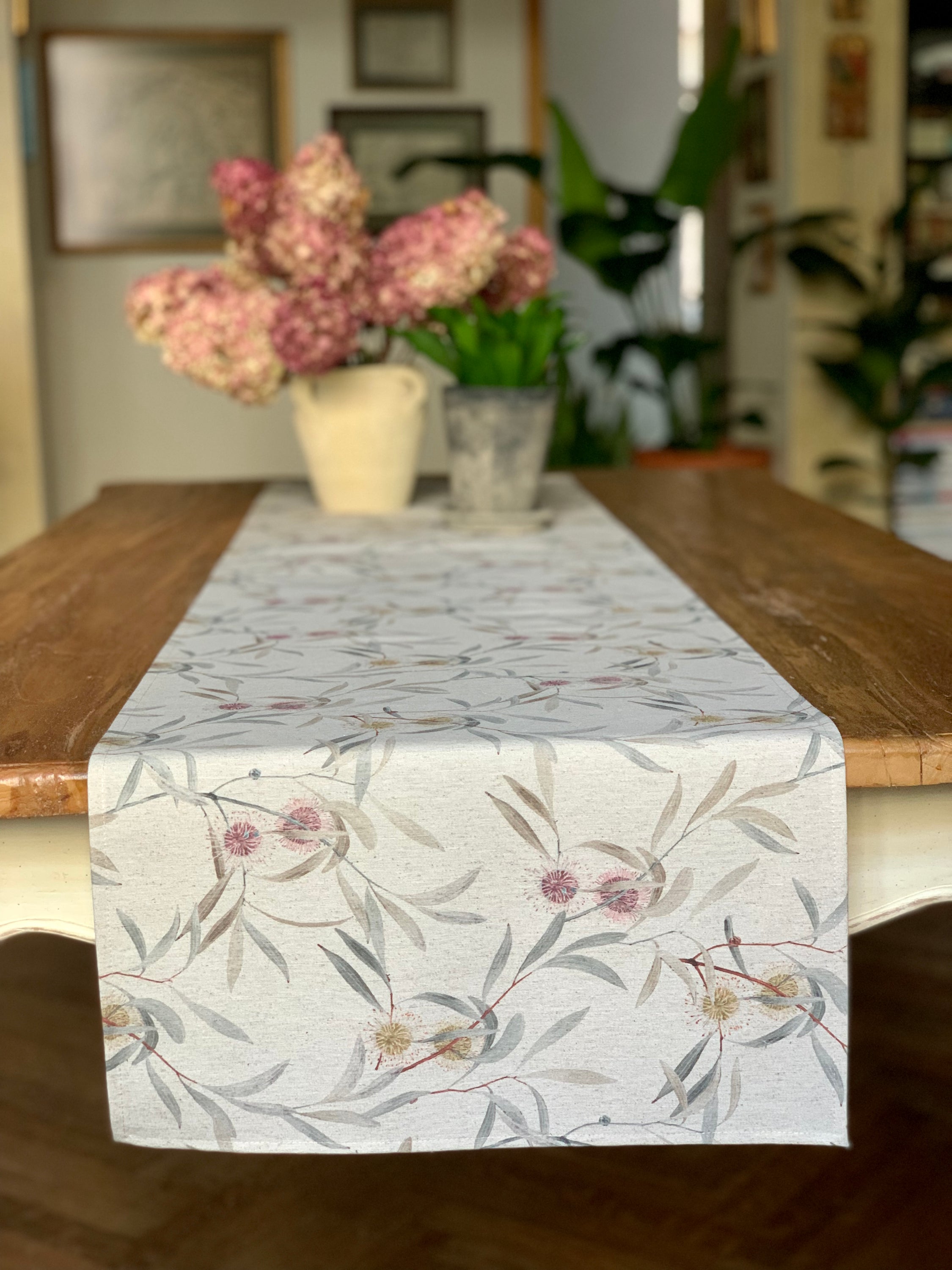 Table Runner, Recycled Cotton, Printed | Pipo Fresno