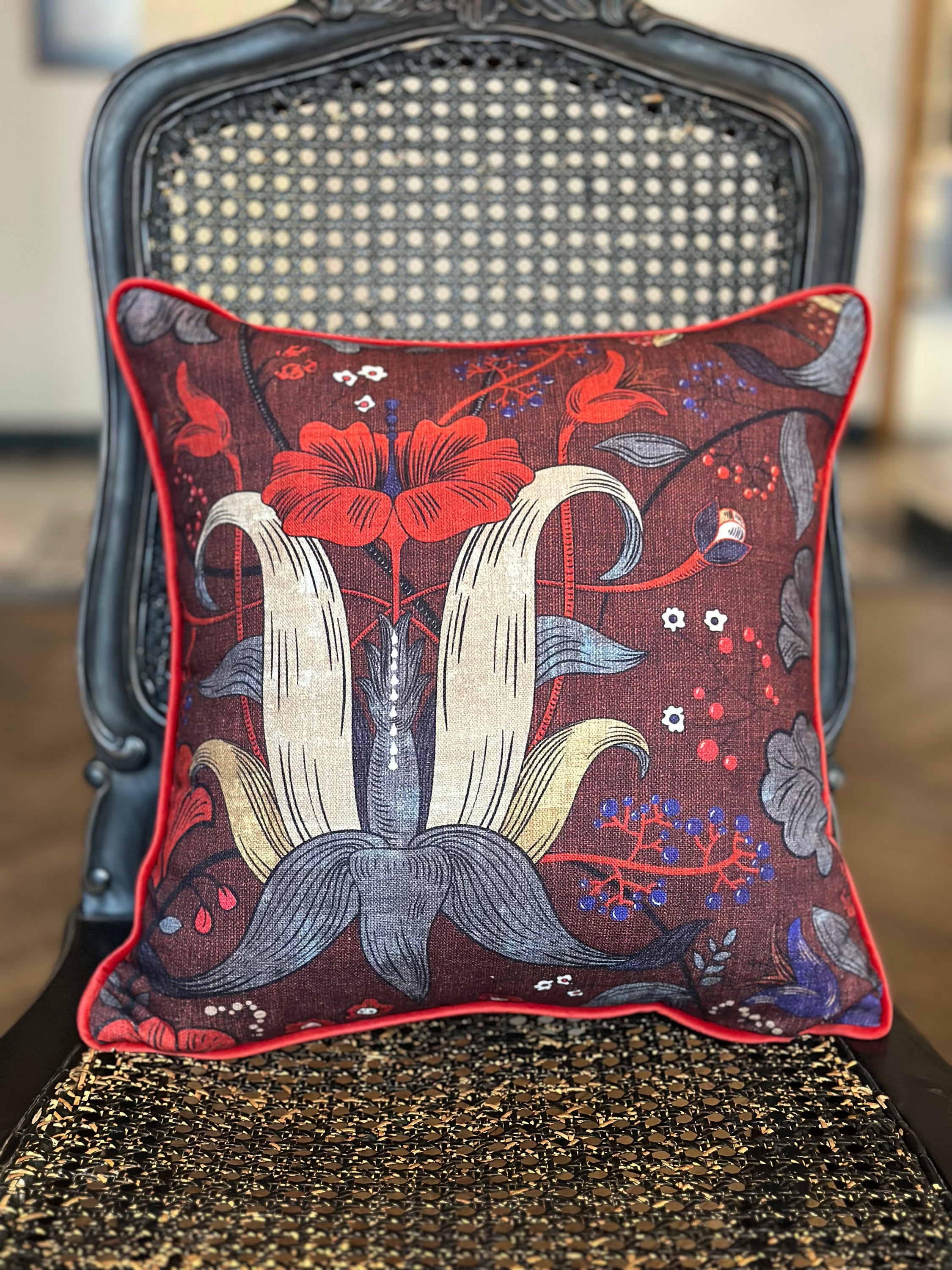 Taie d'oreiller Déco | Rouge dramatique